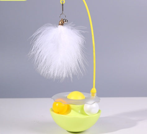 Interactive Duck Cat Toy Stick Lightweight Kitten Toy Washable Indoor Outdoor