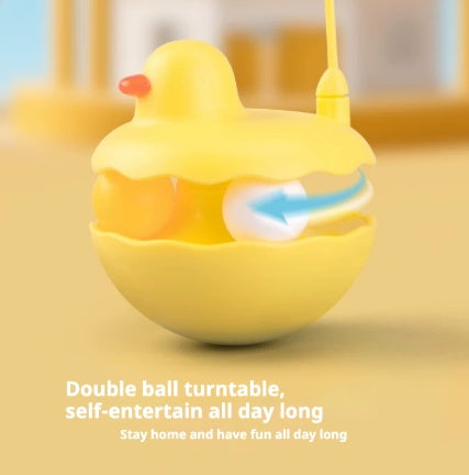 Interactive Duck Cat Toy Stick Lightweight Kitten Toy Washable Indoor Outdoor
