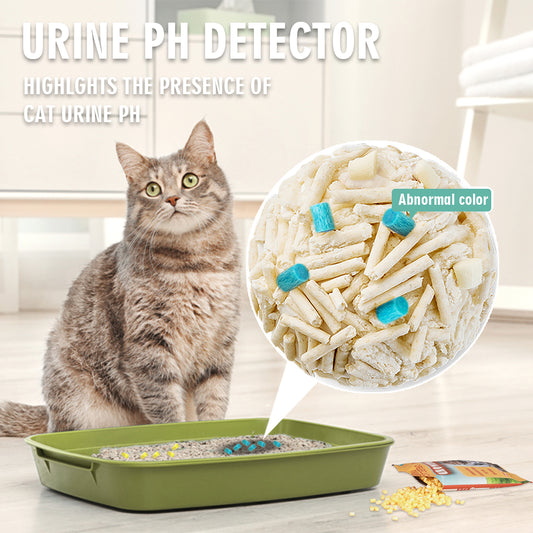 Health Monitoring Cat Litter with Color-Change Indicator | AL Hussain