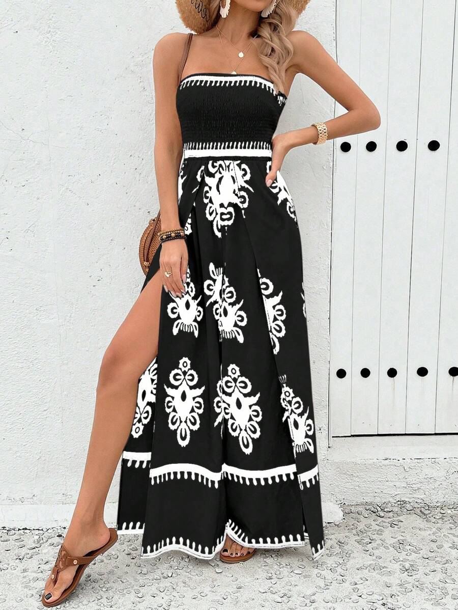 Sleeveless Palace Style Dress for Women - Slim Fit Body Shaping Waist Cinch Dress | AL Hussain