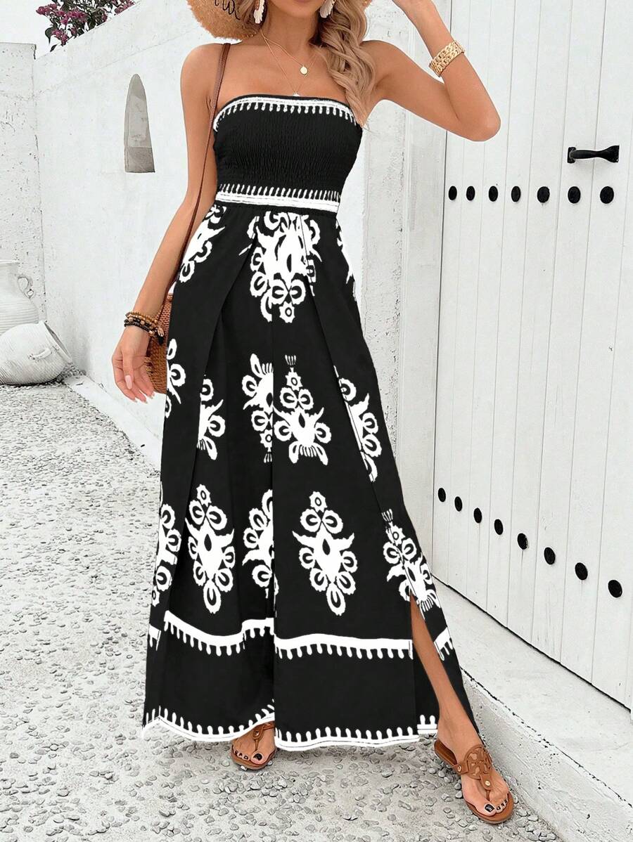 Sleeveless Palace Style Dress for Women - Slim Fit Body Shaping Waist Cinch Dress | AL Hussain